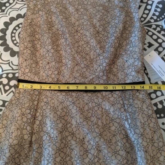 NWT / Helen Berman London / Lace Overlay Dress - Picture 6 of 7